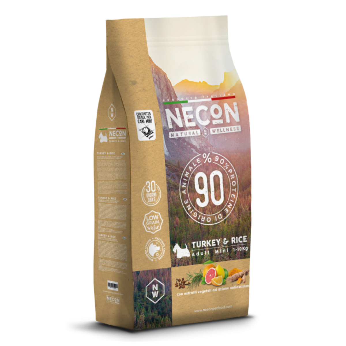 Necon Adult Mini (Индейка и рис)