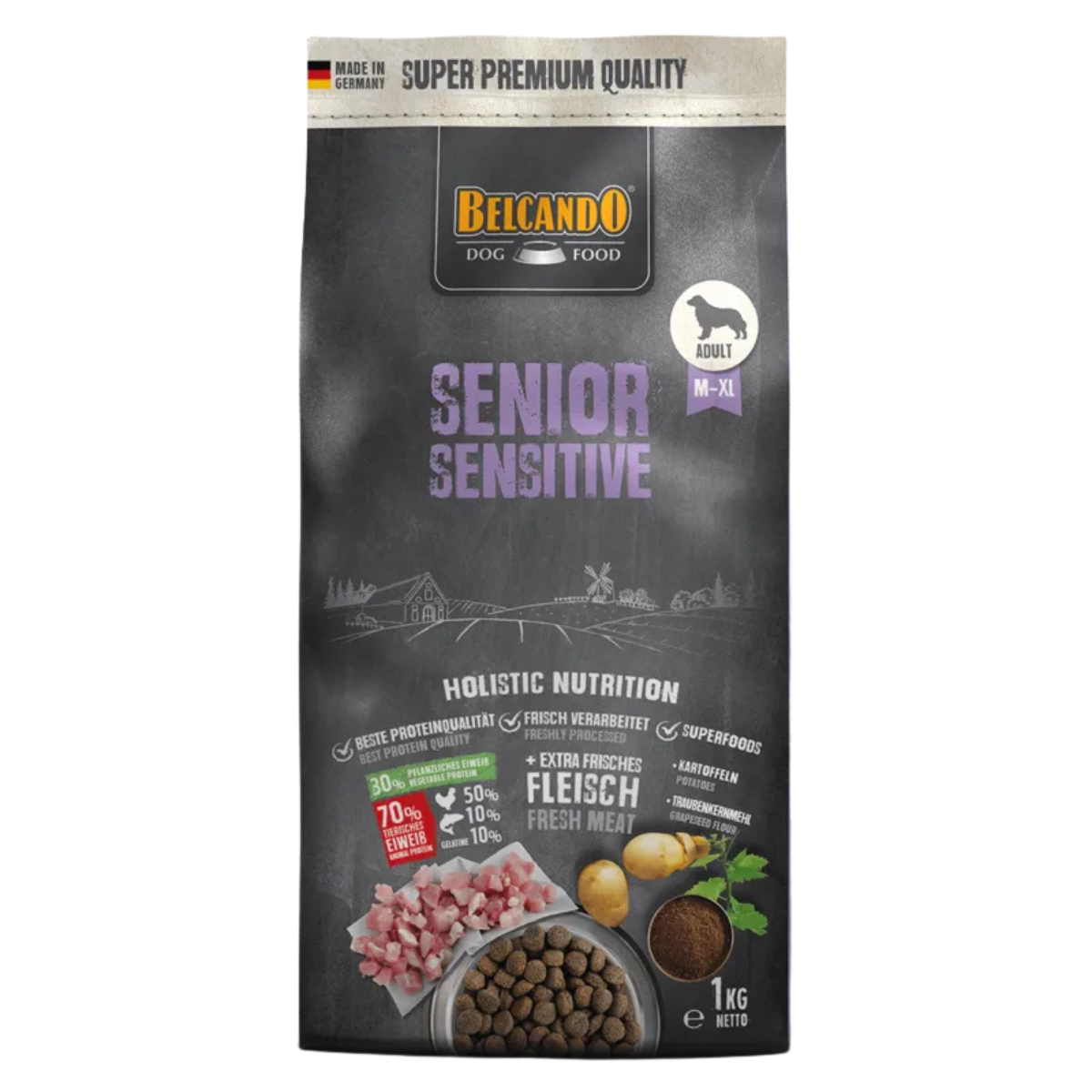 Сухой корм для пожилых собак Belcando Senior Sensitive