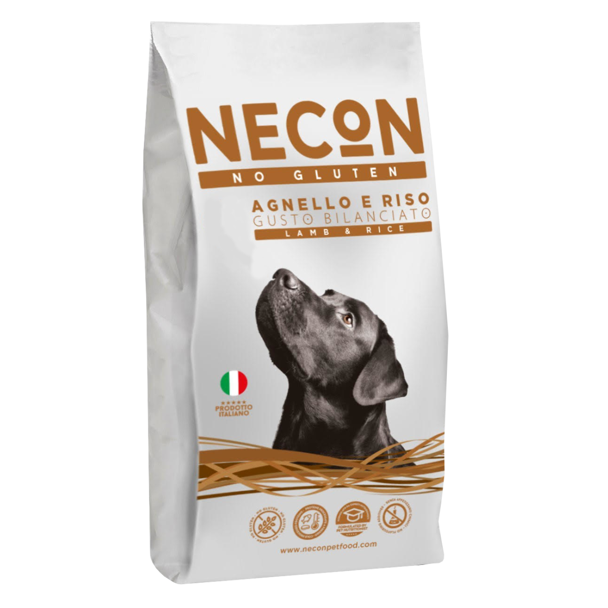 Сухой корм для собак Necon Adult Dog ягненок и рис