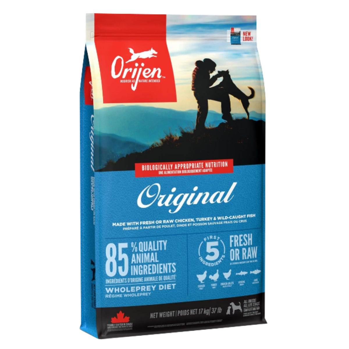 Беззерновой корм для собак ORIJEN Dog Original