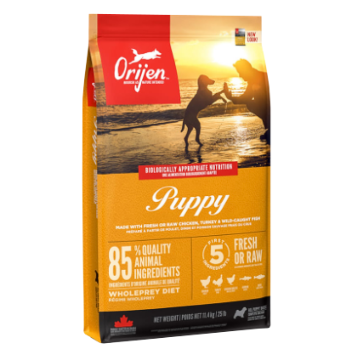 Беззерновой корм для щенков ORIJEN Puppy