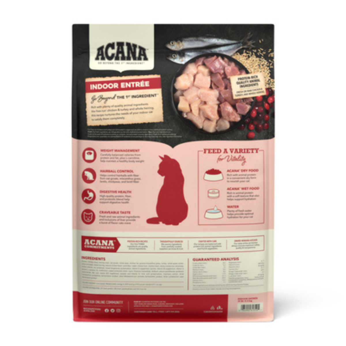ACANA Indoor Entree (Курица, сельдь, индейка)