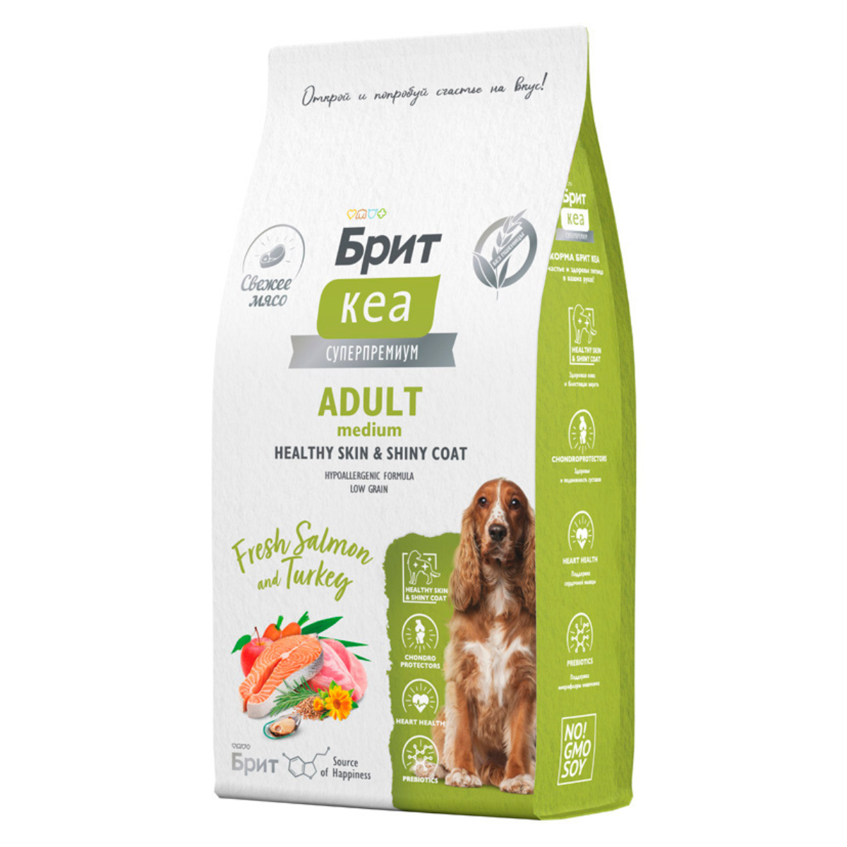 Brit Care Healthy Skin&Shiny Coat (Лосось, индейка)