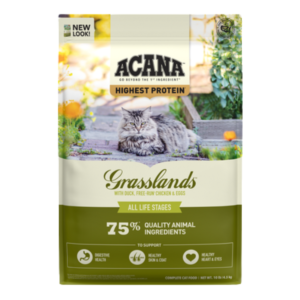 ACANA Highest Protein Grasslands Cat (Утка, курица, яйца)