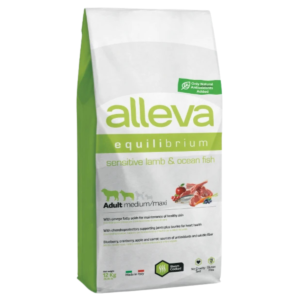 Alleva Equilibrium Sensitive Adult Medium/Maxi (Ягненок, океаническая рыба)