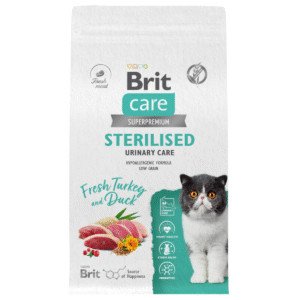 Brit Care Cat Sterilised Urinary (Индейка, утка)