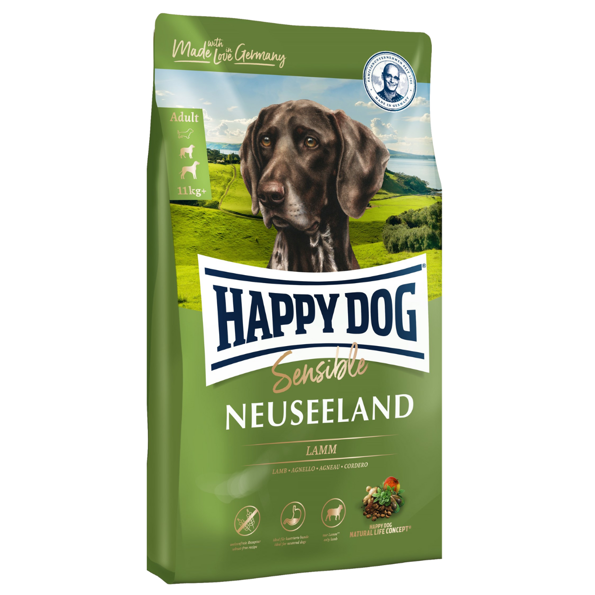 Happy Dog Sensible Neuseeland (Ягненок и рис)