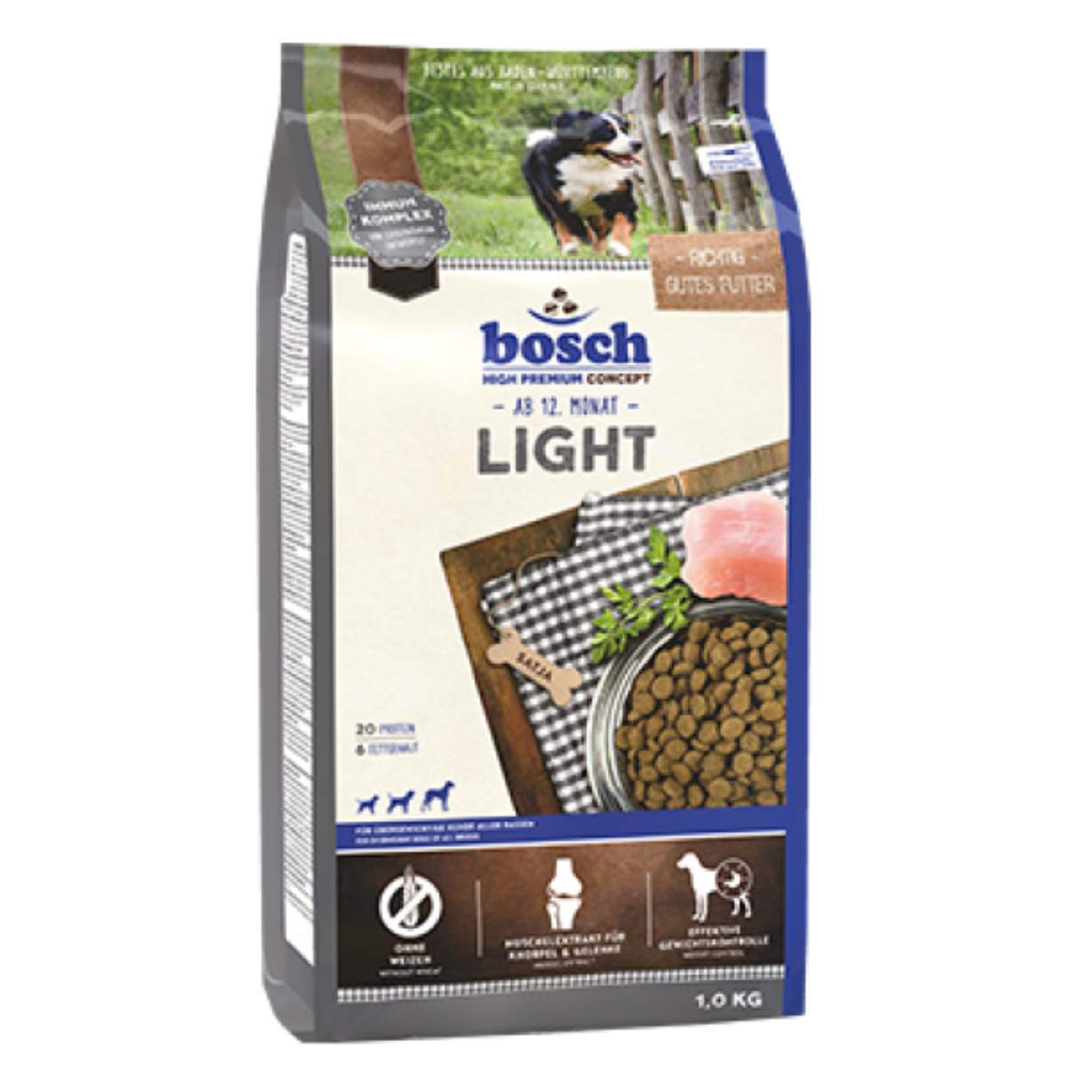 Низкокалорийный корм для собак Bosch Light