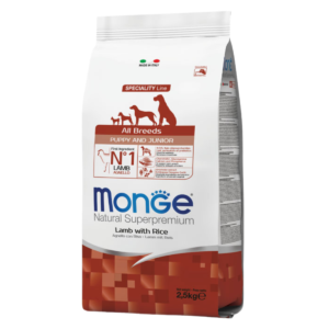 Monge Dog Speciality Puppy&Junior All Breeds (Ягненок,рис)