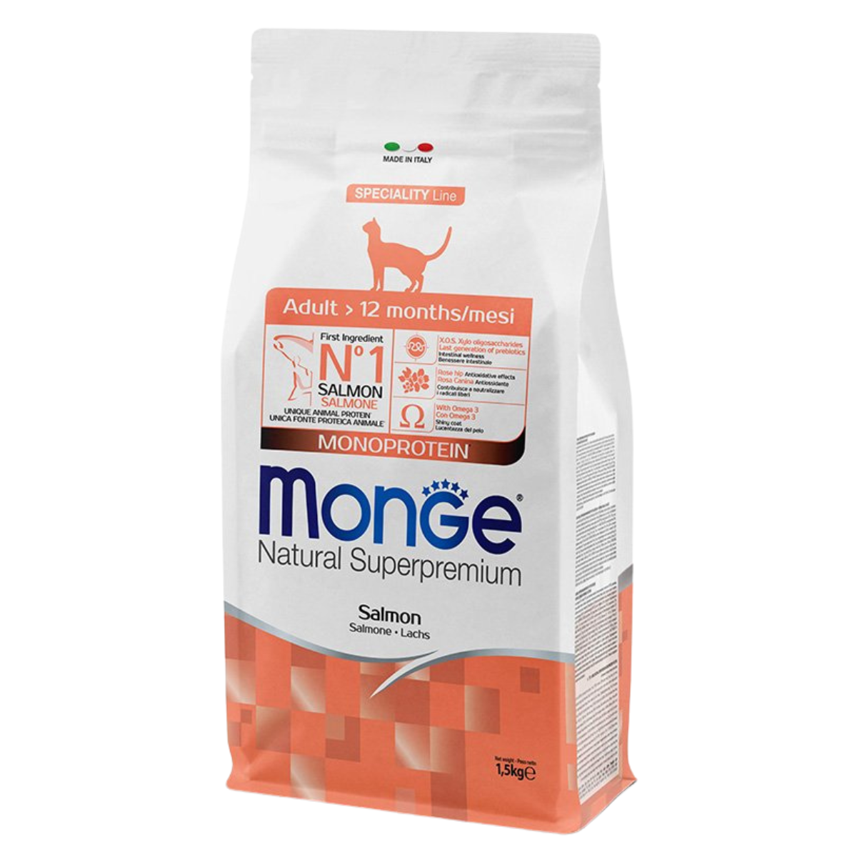Monge Cat Monoprotein Adult (Лосось)