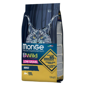 Monge Cat Bwild Low Grain Adult (Зайчатина)