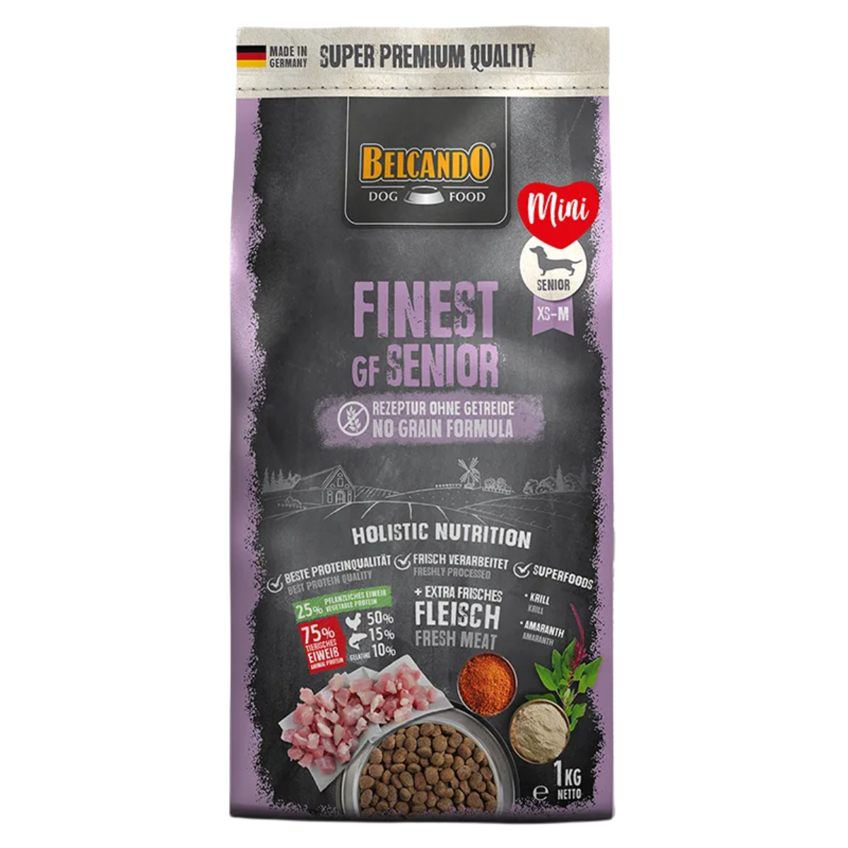 Сухой корм Belcando Finest GF Senior