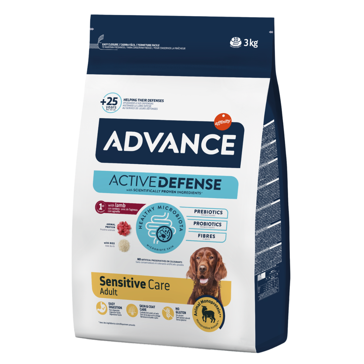 Сухой корм Advance Dog Sensitive ягненок рис для собак