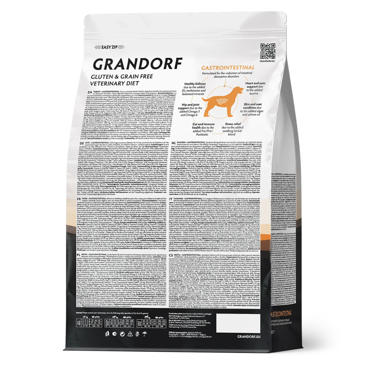 Grandorf Vet Dog Gastrointestinal (Индейка)