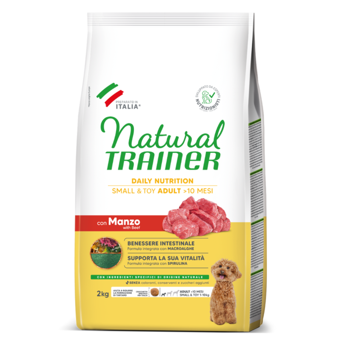 Корм для мелких пород собак Natural Trainer Adult Mini говядина