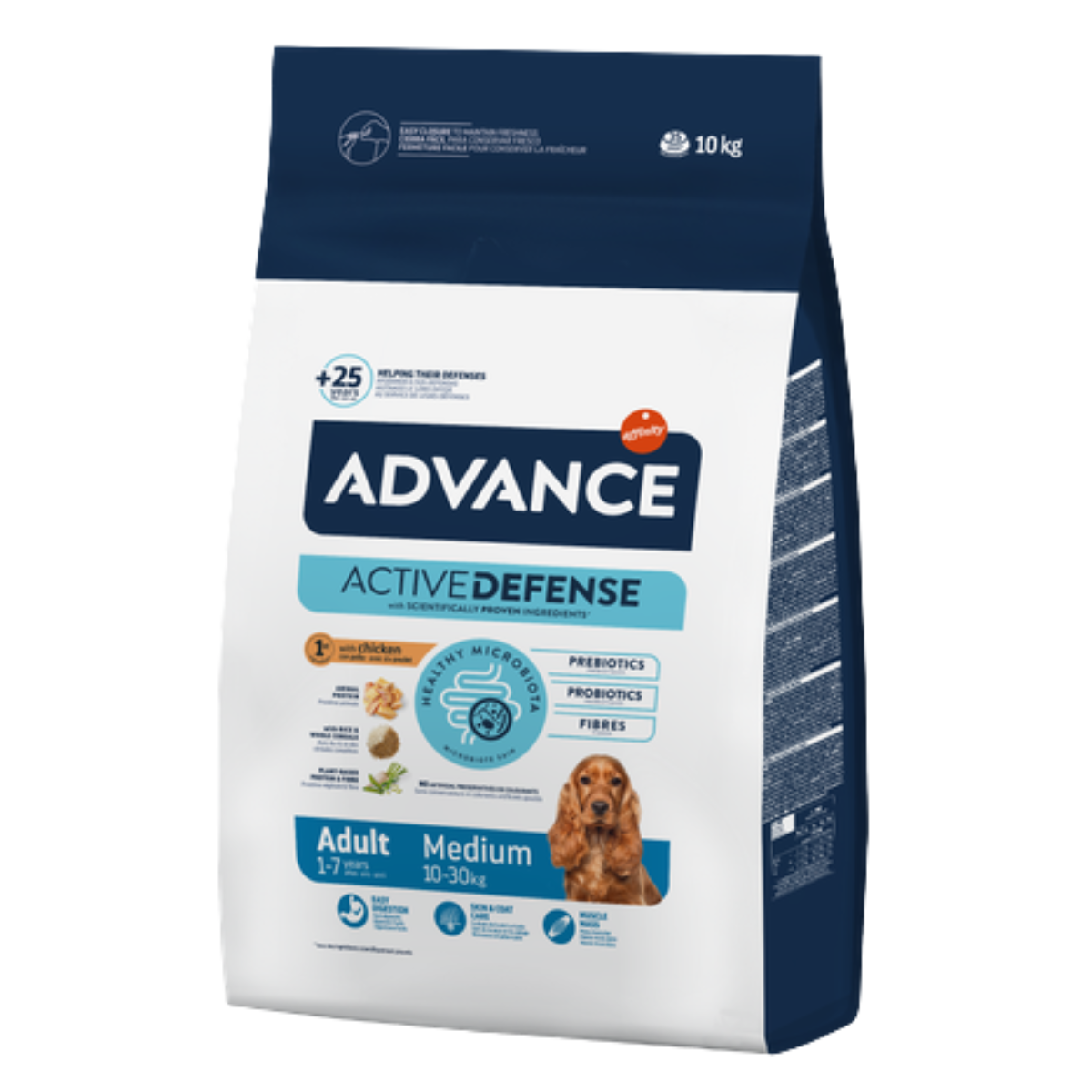 Сухой корм для собак средних пород Advance Dog Medium Adult курица