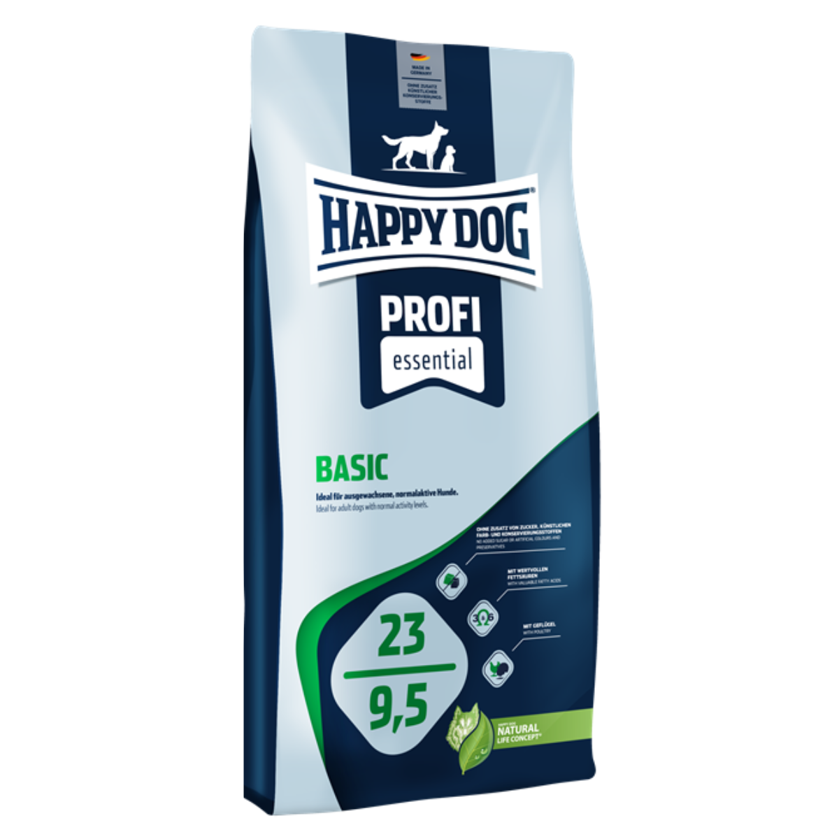 Сухой корм для профессионального использования Happy Dog Profi-Line Krokette 23/9,5 Basis