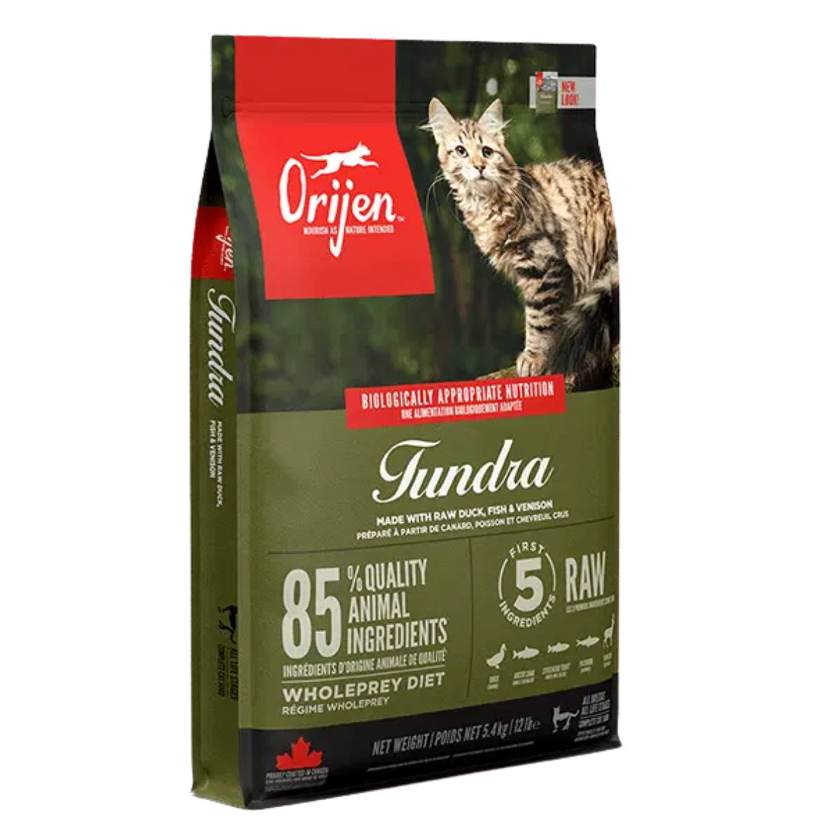 Канадский беззерновой корм для кошек ORIJEN Tundra Cat
