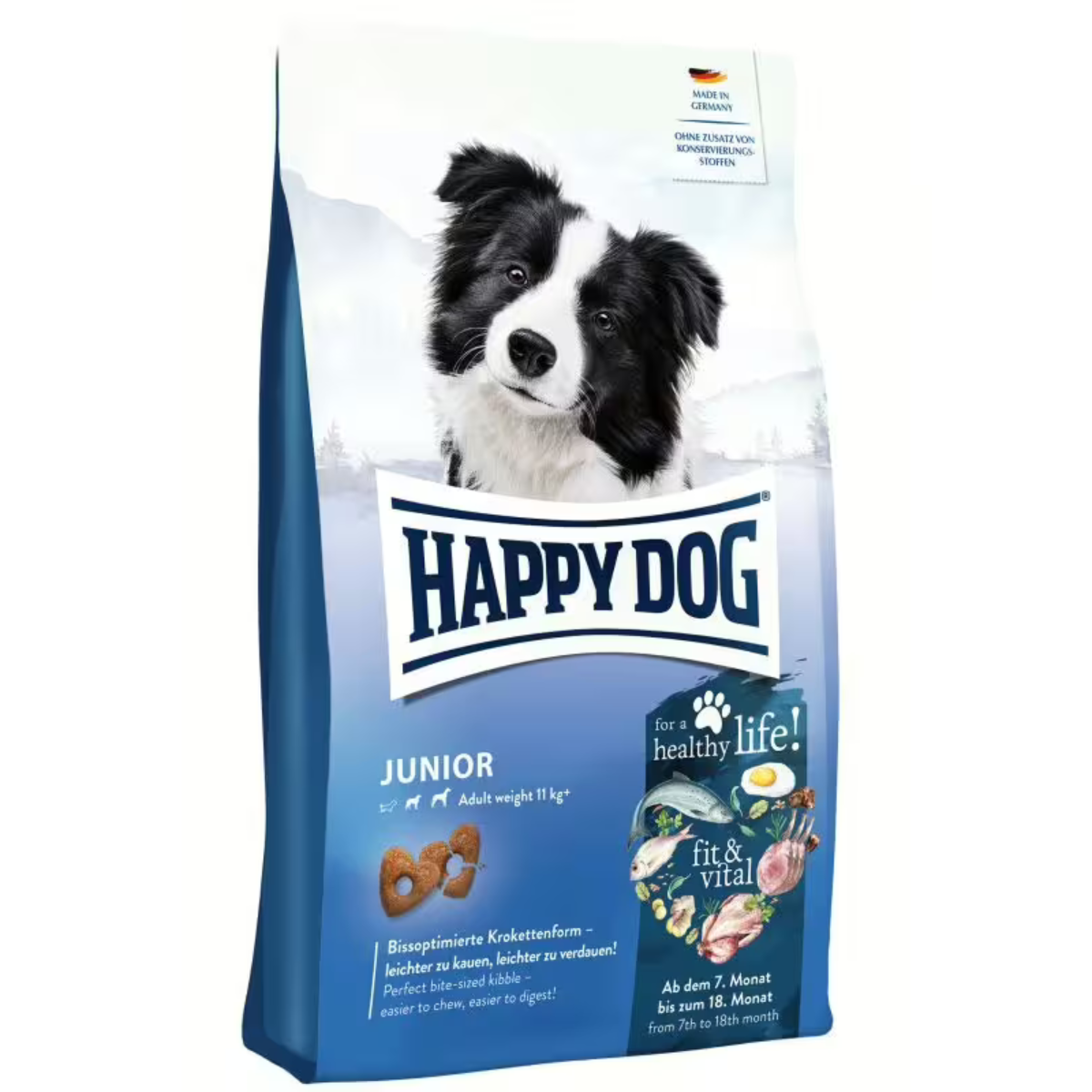 Happy dog Junior fit & vital (Птица)
