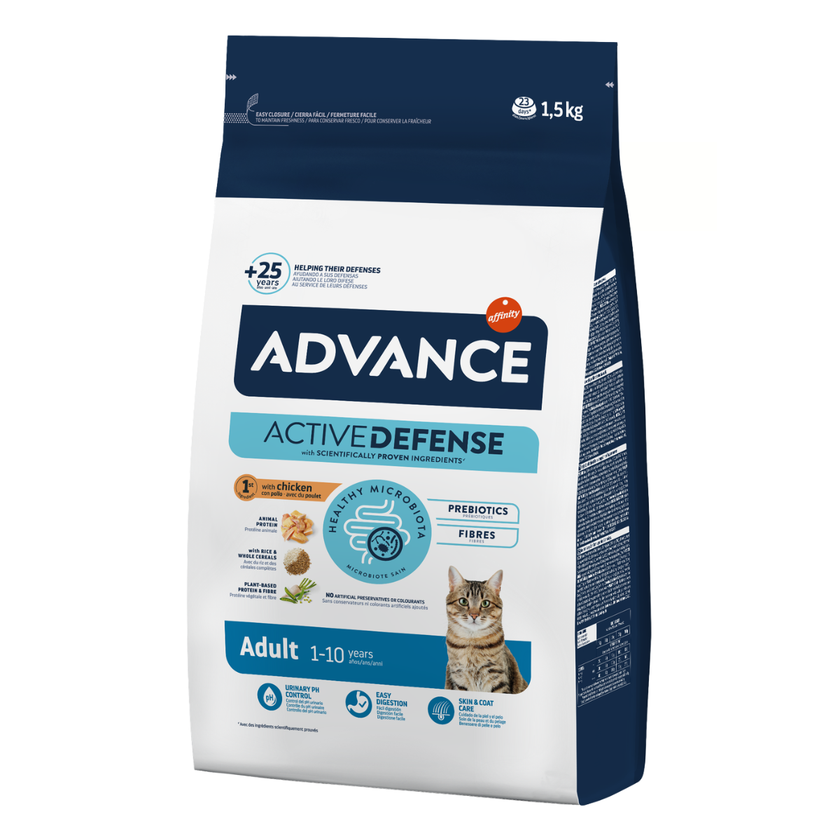 Сухой корм для взрослых кошек Advance Cat Adult Курица и рис
