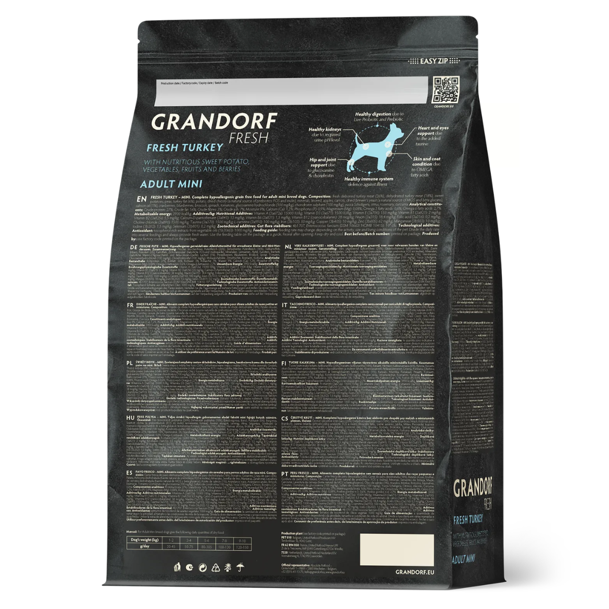 Grandorf Fresh Adult Mini (Индейка и батат)