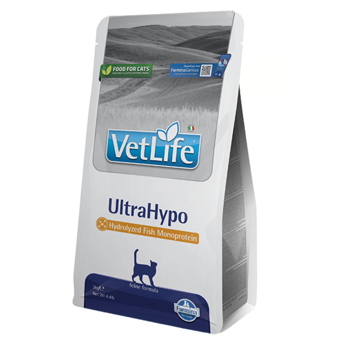 Лечебный гипоаллергенный корм для кошек Farmina Vet Life UltraHypo